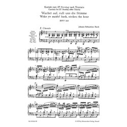 Wake ye maids! hark, strikes the hour - Bach, Johann Sebastian
