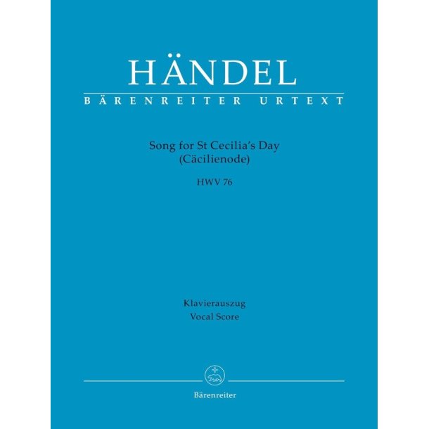 Song For St. Cecilia's Day : HWV 76