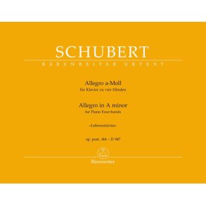 Allegro a-Moll : Op. Post. 144 - D 947