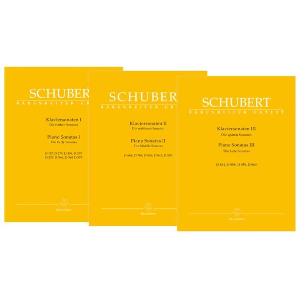 Piano Sonatas I-III