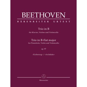 Trio in B-flat major op. 97 : Archduke