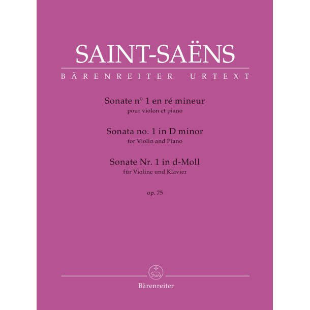 Sonate Nr. 1 in d-Moll op. 75