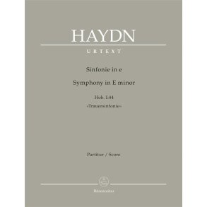 Symphony in E minor Hob. I:44 : Trauersinfonie
