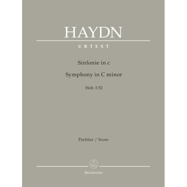 Symphony No.52 in C minor Hob.I:52