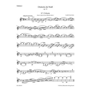 Oratorio de Noël : Op. 12