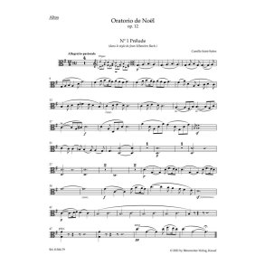 Oratorio de Noël : Op. 12