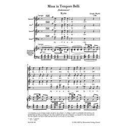 Missa in Tempore Belli - Hob.XXII:9 : Mass in Time of War
