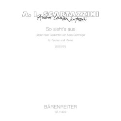 So sieht's aus for soprano and piano : Songs based on poems by Nora Gomringer