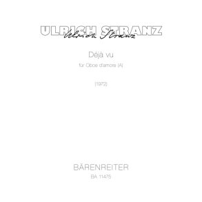Déjà vu in A major for Oboe d'amore