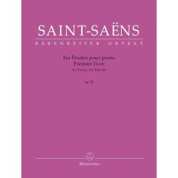 Six tudes pour piano : Premiere Livre Opus 52