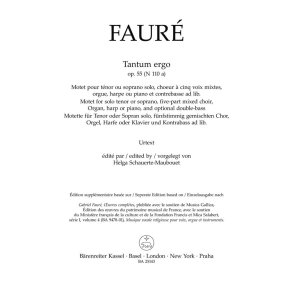 Tantum ergo : N 110a - Op. 55