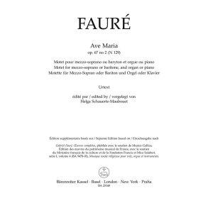 Ave Maria : N 129 - Op. 67 No. 2