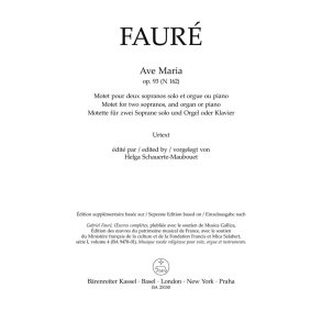 Ave Maria : N 162 - Op. 93