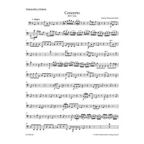 Concerto in A minor BWV 1044 : Triple Concerto