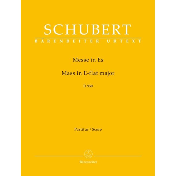 Mass E-flat major D 950