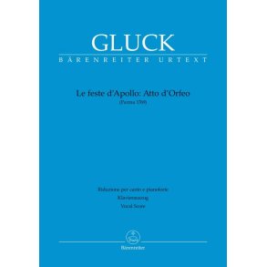 Atto d'Orfeo : From Le feste d'Apollo - Parma Version 1769