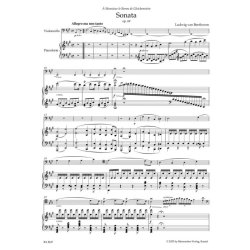 Sonata for Pianoforte and Cello A major op. 69