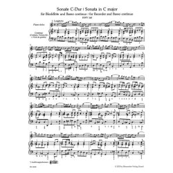 Sonata for Flute and Basso continuo C major