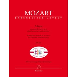 Adagio for Clarinet and Orchestra : from the Concerto in A major