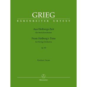 Aus Holbergs Zeit Op. 40