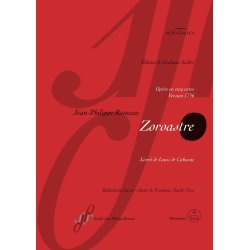 Zoroastre rct 62B : Oper in Funf Akten Version 1756