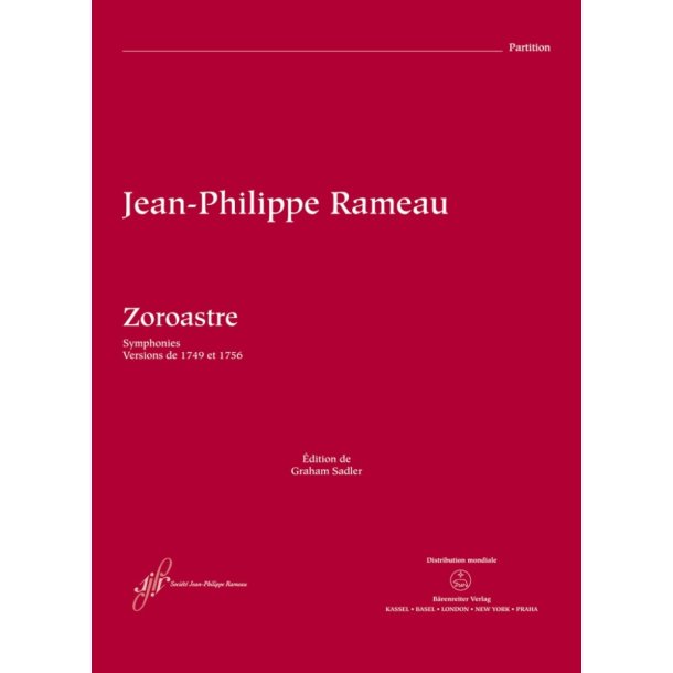 Zoroastre - RCT 62 A-B Symphonies