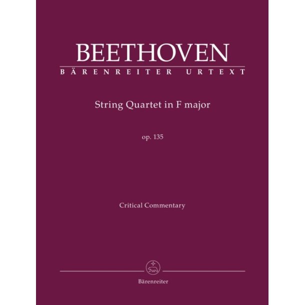 String Quartet in F major op. 135