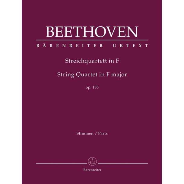Streichquartett in F - Op. 135