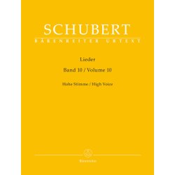 Lieder - Band 10 - High voice