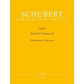 Lieder - Band 10 - High voice
