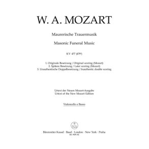 Masonic Funeral Music K. 477 (479a)