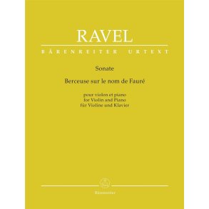 Sonata / Berceuse sur le nom de Fauré