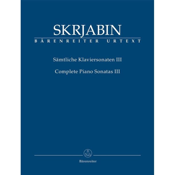S&auml;mtliche Klaviersonaten, Band III
