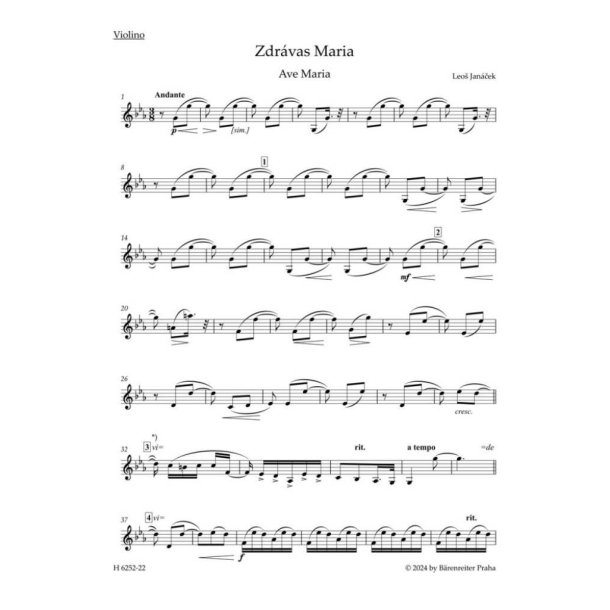 Zdr&aacute;vas Maria / Ave Maria