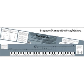 Pianoguide fr nybrjare -  Hitta tonerna p pianot och lr dig den viktigaste teorin