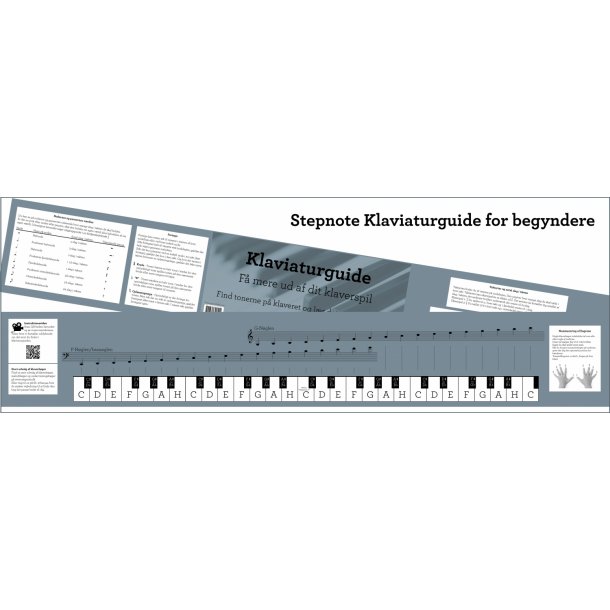 Klaviaturguide for begyndere - find rundt p klaveret