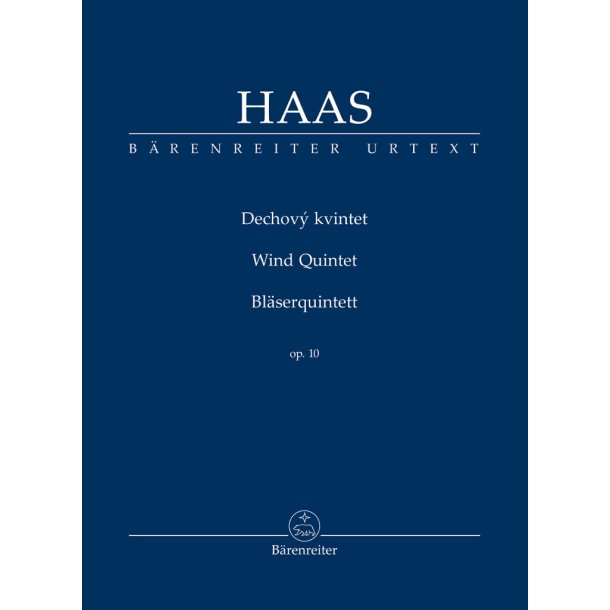 Bl&auml;serquintett Op.10 : Wind Quintet