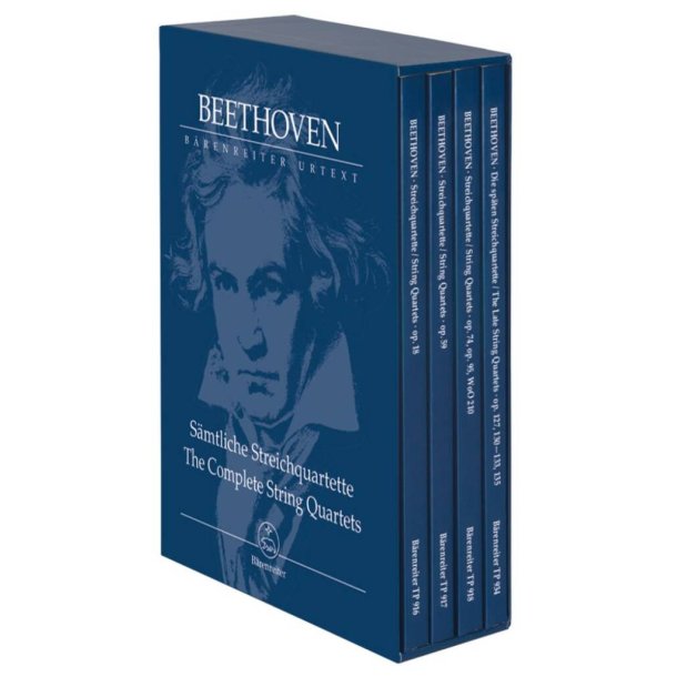 The Complete String Quartets : 4 Study Scores in a Slipcase