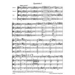 The Complete String Quartets : 4 Study Scores in a Slipcase