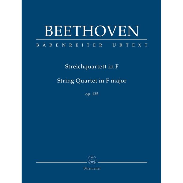 Streichquartett in F - Op. 135