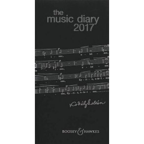 Music Diary 2017 : black (UK)