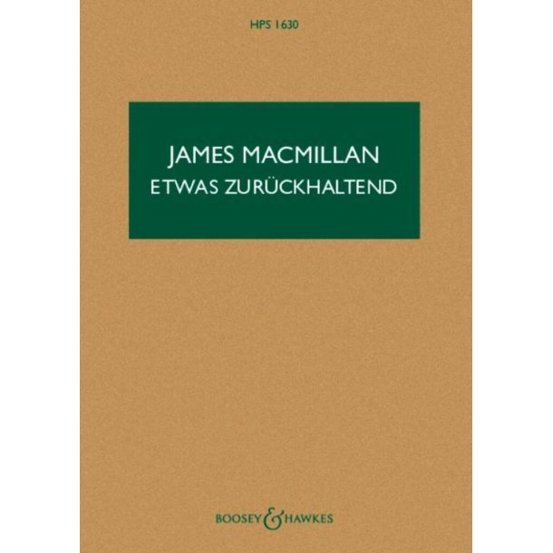 Etwas zur&uuml;ckhaltend HPS 1630