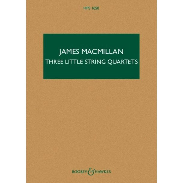 Three Little String Quartets HPS 1650