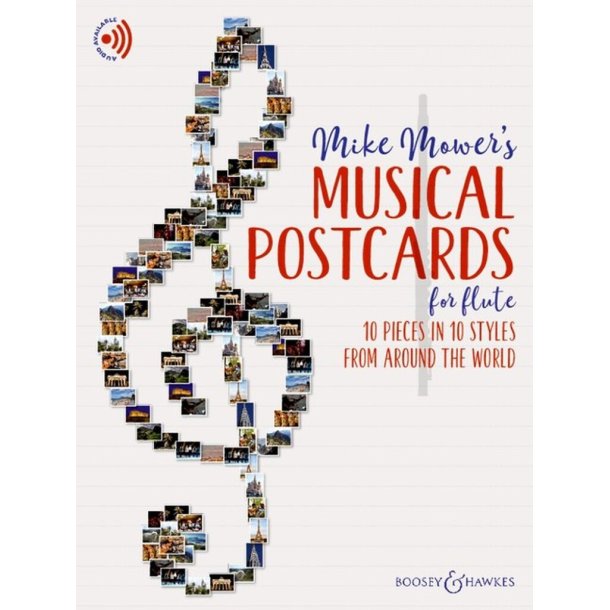 Musical Postcards for Flute : 10 pieces in 10 styles from around the world