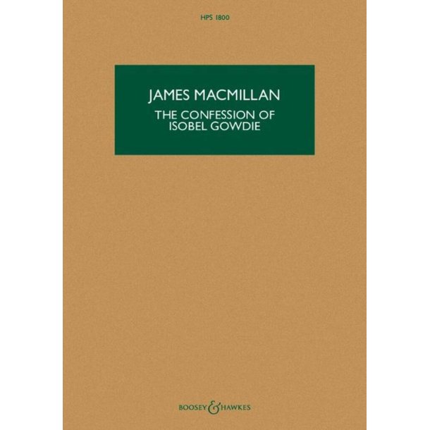 The Confession of Isobel Gowdie HPS 1800