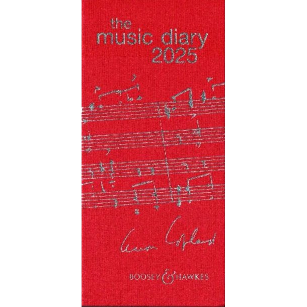 Music Diary 2025 : Red