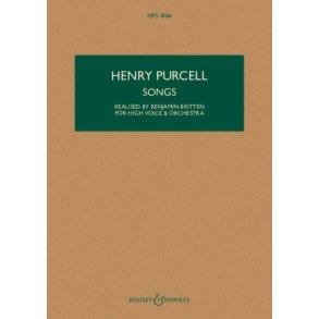 Songs HPS 1806 : Realised by Benjamin Britten