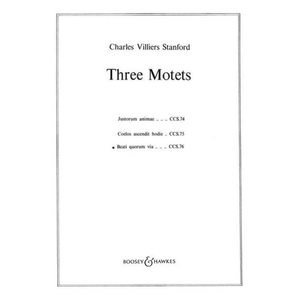 Drei Motetten op. 38/3 CCS 76