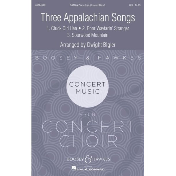 Three Appalachian Songs : American Folk Songs