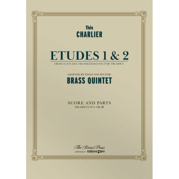 Etudes No. 1 & 2 : from 36 Etudes Transcendantes for trumpet